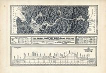Panama Canal and Surrounding Territory - Topographical Relief Map, Crawford County 1920